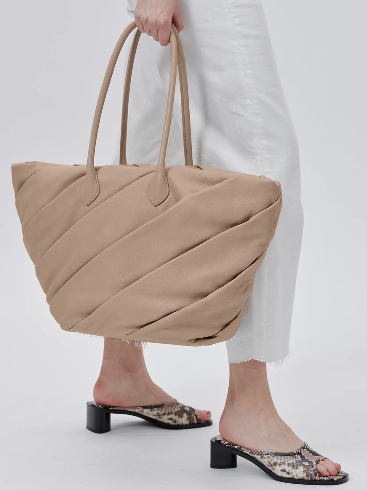 LES VISIONNAIRES | Ledertasche - Shopper Noa | 